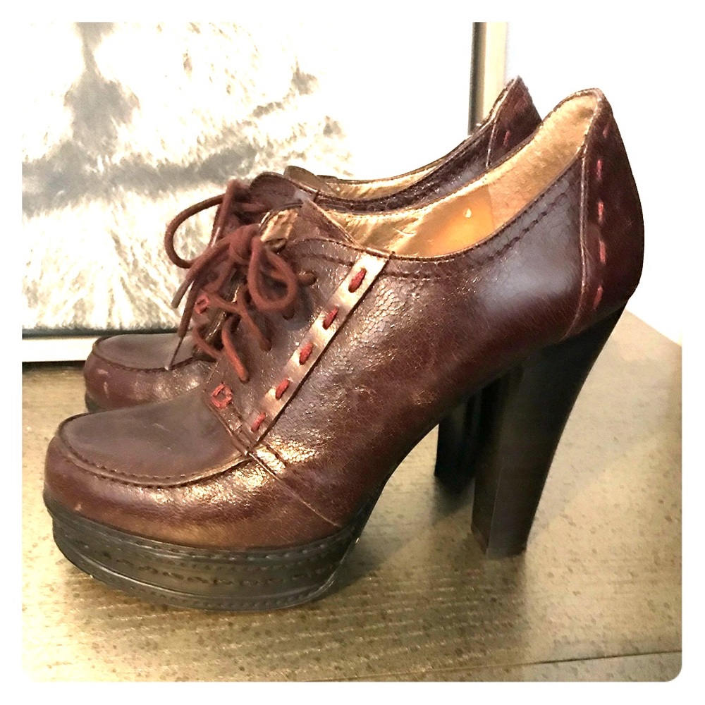 BCBG laced booties